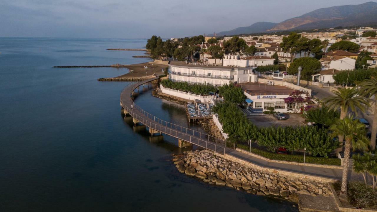 Hotel Restaurant Juanito Platja Sant Carles De La Rapita Ngoại thất bức ảnh